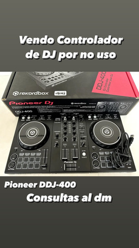 Pioneer Ddj 400 Controlador Dj Color Negro