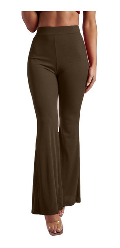 Pantalon Acampanado Sexy Para Dama De Moda Casual 