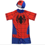 Traje De Baño Spider-man Cosplay Para Niños Fiesta Piscina