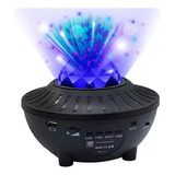 Velador Proyector Parlante Bluetooth Galaxia Starry Led Lase