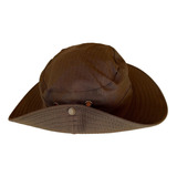 Sombrero Gorro De Ala  Ancha- Tipo Australiano - Verde Oliva