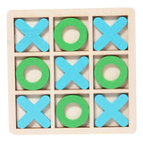 Tic Tac Toe Games Brain Teasers Puzzles Verde Azul Claro