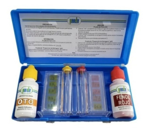 Kit Analizador De Albercas De Ph Y Cloro  012-003-a-001