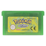 Juego Para Game Boy Advance Pokemon Verde Hoja Español