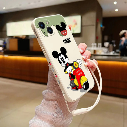 Funda De Teléfono Disney Mickey Mouse Para iPhone 15 14 13 1