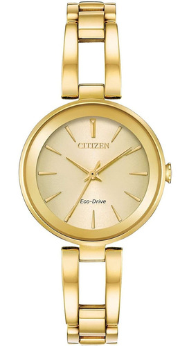 Reloj Mujer Citizen Em0638-50p Cuarzo Pulso Dorado Just Watc