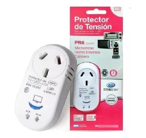 Protector De Tensión Pr6 Stand By 2200w Microondas/cafetera