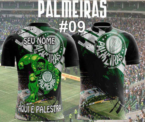 Camisa De Time Palmeiras Unissex Camiseta Personalizada 