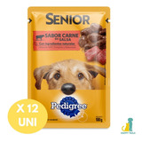 Pedigree Pouch Senior Caja X 12 Uni - Happy Tails