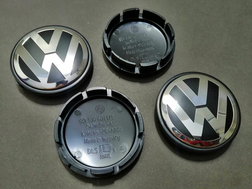 Tapas De Aros Emblema Logo Volkswagen (juego De 4 Unidades) Foto 7