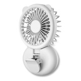 Mini Ventilador Usb Bateria Recarregavel Portatil Com Led