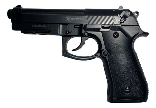 Pistola X-action Beretta 92 Airsoft 400 Fps 4,5 Mm Co2 