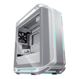 Armario Cmaster C700m Para Jugadores Cosmos Rgb Con Torre Completa, Blanco