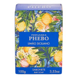 Sabonete Barra Phebo Cremoso Limão Siciliano 100 G