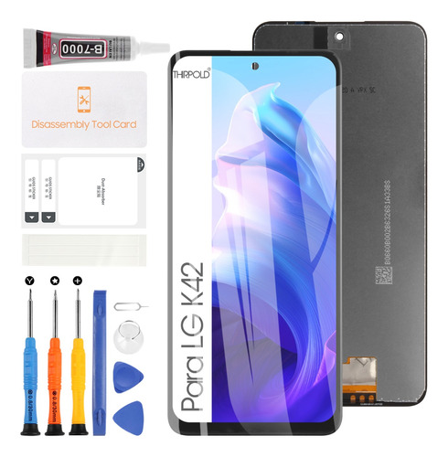 Para LG K42 K52 Lmk420 Pantalla Táctil Lcd 