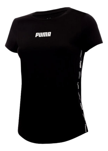 Polera Puma Deportiva Tape Tee Mujer