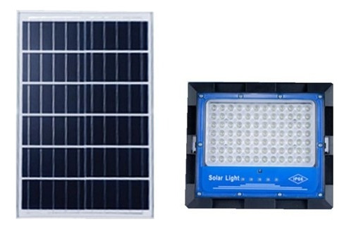 Foco Reflector Solar Led Interior Y Exterior 200w + Panel