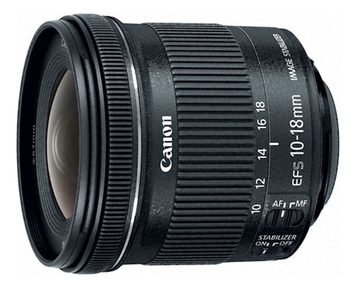Canon Lente Ef-s 10-18mm F/4.5-5.6 Is Stm Caja Abierta