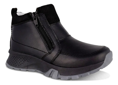 Zapato Del Piel Tipo Bota Escolar Casual Niño Rokino 3464 | Envío gratis