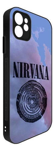 Funda Para Motorola Todos Modelos Bumper Nirvana Azul