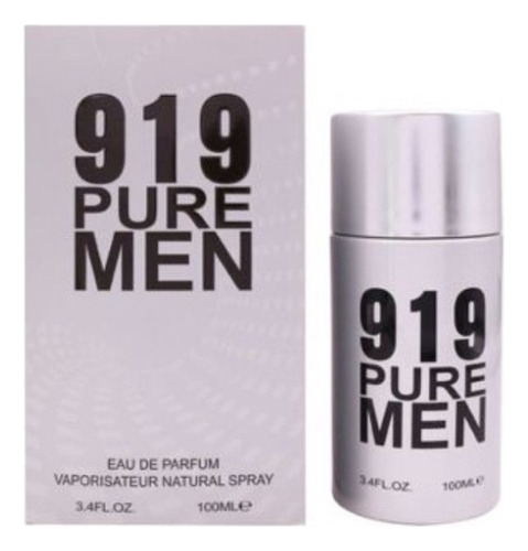 Perfume 919 Pure Men Compatible Con 212 Men