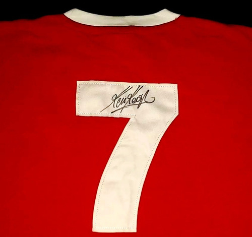 Jersey Autografiado Kevin Keegan Liverpool Fc 1970's Retro