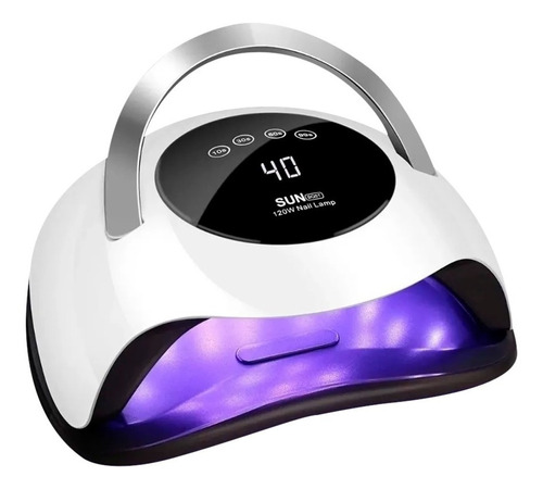 Cabina De Uñas Uv Led 120w Manicuria Sun