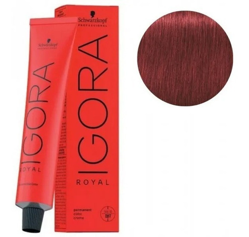  Tinte Profesional Permanente Igora Royal Schwarzkopf 60ml Tono 6-88