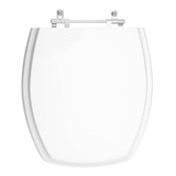 Assento Sanitário Pontto Lavabo Thema De Mdf Com Forma Quadrado Branco Liso