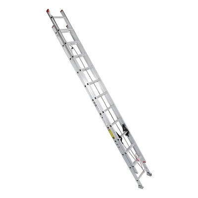 Escalera De Extension De Aluminio Cuprum 494-24n (6.38mt) Color Plateado | Meses sin interés