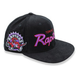 Gorra Mitchell & Ness Cord Script Toronto Raptors Nba Basque