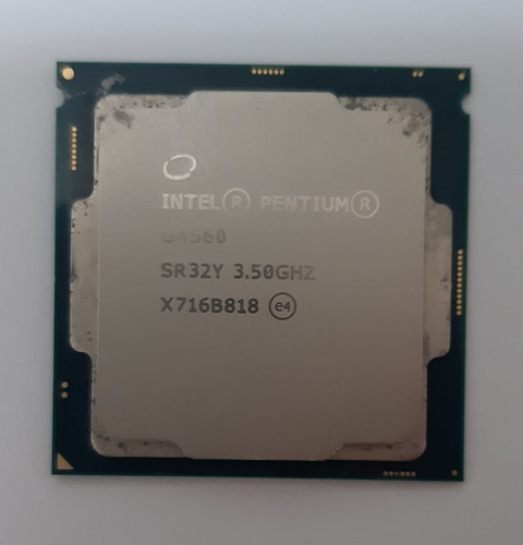 Processador Intel Pentium G4560 De 2 Núcleos E  3.5ghz