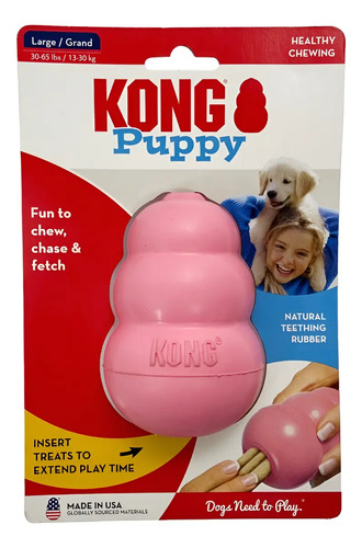 Brinquedo Mordedor Recheável Para Cães Filhotes Kong Puppy G