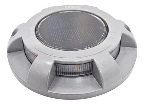 Tacha Led Solar Luz Litex Lx203 Exterior Intemperie 2 Watts