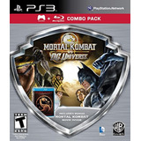 Mortal Kombat Vs Dc Universe + Mortal Kombat Movie Ps3 Usado