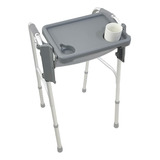 Bandeja Plegable Para Andar, Mesa Giratoria Extraible Para E