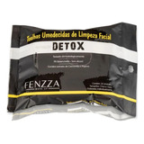 Lenço Umedecido De Limpeza Facial Detox Fenzza