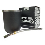 Mate Termico Acero Inoxidable Tipo Tacita + Caja Y Bombilla