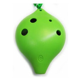 Ocarina Tng 6 Agujeros Alto C De Plástico, Verde