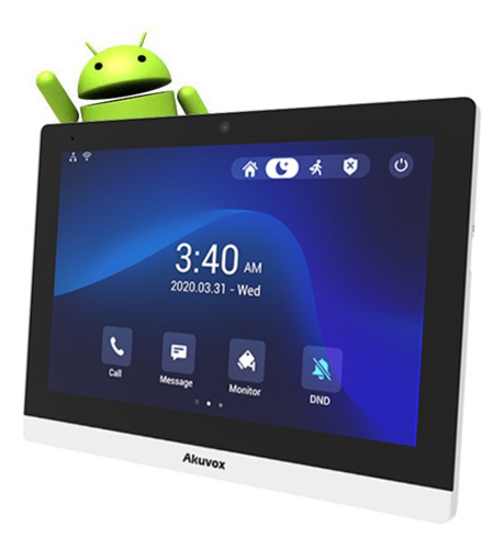 Monitor Interior Android 10  Con Asistencia Por Voz