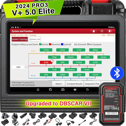 Launch X431 V+ Pro Elite 5.0 Escáner De Diagnóstico Para