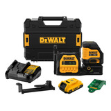 Nivel Láser De Línea Cruzada 20v Dewalt Dcle34020g 30/50m