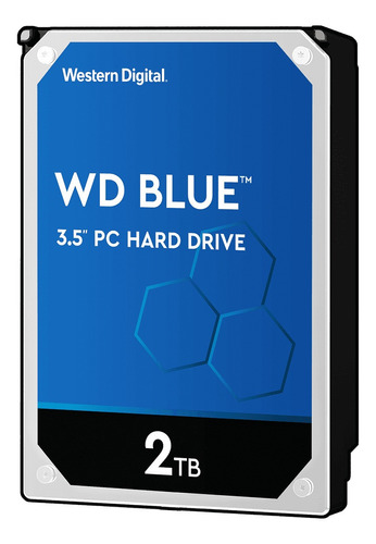 Disco Duro Interno Western Digital  Wd20ezaz 2tb Azul Mexx 1