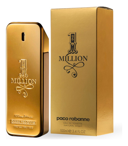 Paco Rabanne 1 Million Masc Edt Perfume 100 Ml Original