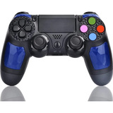 Joystick Compatible Ps4 Inalambrico Wireless Marca Seisa Color Azul