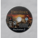 The Lord Of The Rings The Return Of The King Ps2 Disco Usado