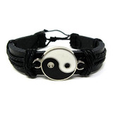 Ra De Puño - Yin Yang Leather Bracelet Yin Yang Bracelet Tai