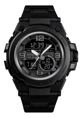 Reloj Gadnic Pro Negro Resistente Al Agua Analógico-digital