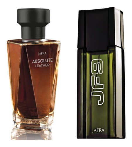 Jafra Absolute Leather & Jf9 Original Set De 2 Perfumes