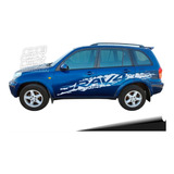 Calco Toyota Rav4 2001 - 2002 Paint Juego